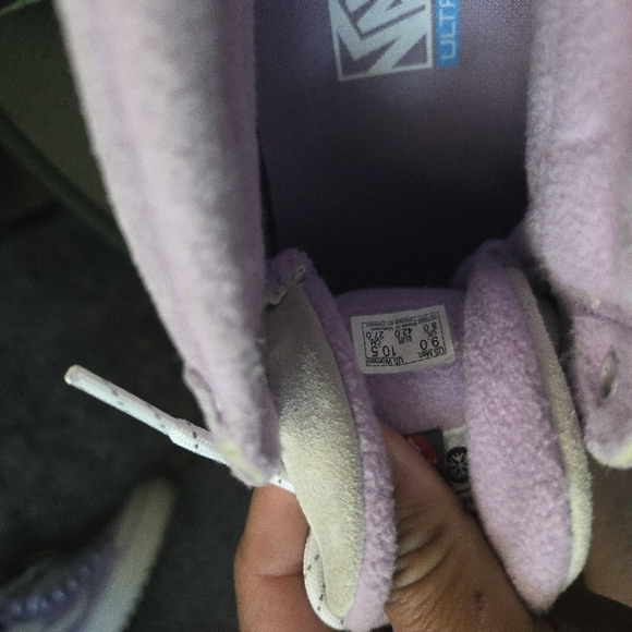 Vans Sk8 Hi MTE Purple Womeb 10.5 Cold Weather Boot All Trac 072025 - Picture 5 of 11